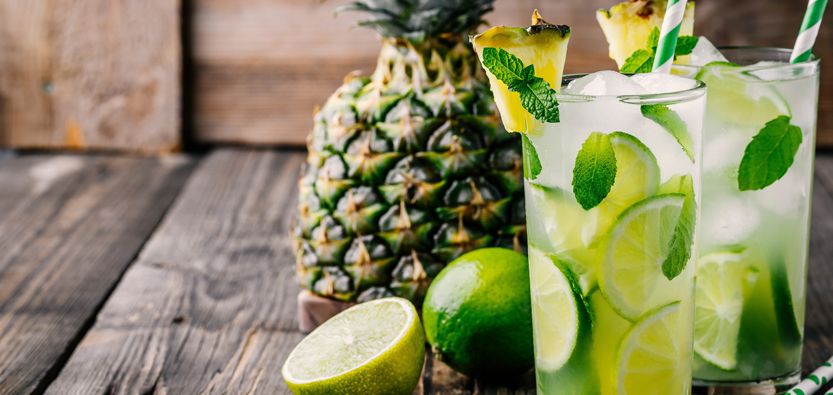 Pineapple Mint Punch